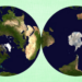 Um novo mapa do mundo em formato de disco, com dois círculos representando os hemisférios, reduz distorções comuns em mapas planos e pode revolucionar a cartografia moderna.
