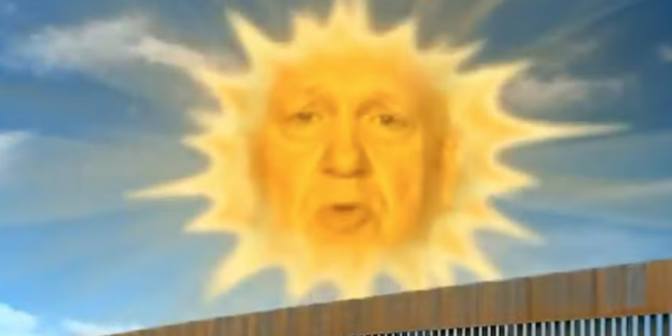 descrição: A Casa Branca publicou vídeo com Thomas Homan em paródia de Teletubbies alertando imigrantes ilegais sobre risco de deportação e chamando-os de criminosos