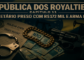 Secretário de Agricultura de Presidente Kennedy é preso com R$ 172 mil, arma ilegal e joias de ouro em abordagem da PRF