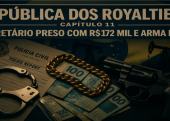 Secretário de Agricultura de Presidente Kennedy é preso com R$ 172 mil, arma ilegal e joias de ouro em abordagem da PRF