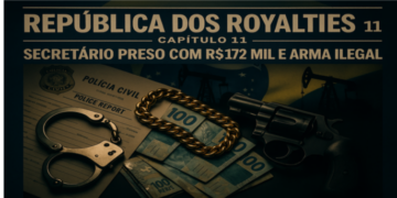 Secretário de Agricultura de Presidente Kennedy é preso com R$ 172 mil, arma ilegal e joias de ouro em abordagem da PRF