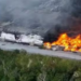 Incêndio de grandes proporções destruiu fábricas da Effa Motors e Valfilm em Manaus. Fogo durou mais de 40 horas e é o maior já registrado na capital, segundo o Corpo de Bombeiros.