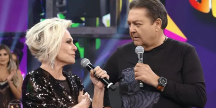 Ana Maria Braga manda mensagem de força para Faustão, que passou por transplantes de fígado e rim e segue internado no Einstein Hospital Israelita em São Paulo.