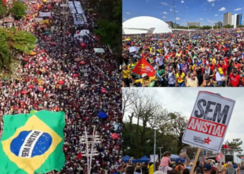 Protestos em várias capitais do Brasil denunciam a PEC da Blindagem, aprovada na Câmara, que dificulta investigações contra deputados e senadores. A população pede mais transparência e responsabilidade dos parlamentares.