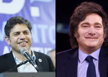 O governador Axel Kicillof vence Javier Milei nas eleições provinciais de Buenos Aires e consolida liderança no Peronismo, enquanto oposição fortalece posição no Congresso argentino em meio a desafios econômicos.