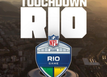 NFL jogará no Maracanã a partir de 2026, com pelo menos três partidas no Rio em cinco anos. Brasil é o 2º maior mercado da liga fora dos EUA, com mais de 36 milhões de fãs.