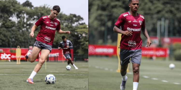 O São Paulo realizou treino regenerativo e técnico na sexta-feira, focando na recuperação dos jogadores e na preparação para o clássico contra o Palmeiras pelo Campeonato Brasileiro.