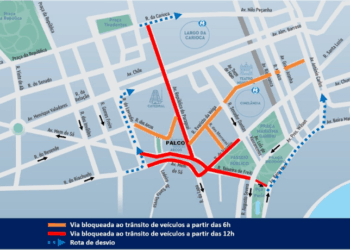 No domingo (26/10), a Lapa passa por alterações no trânsito e operação especial da Prefeitura do Rio para o show de João Gomes nos Arcos. Interdições começam às 6h, com reforço de agentes e recomendação para uso do metrô.
