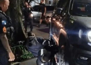 Motorista atropela ladrões após tentativa de roubo no Jardim Botânico, no Rio
