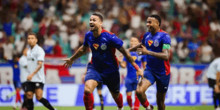 Bahia dá show na Fonte Nova e goleia o Grêmio por 4 a 0 no Brasileirão