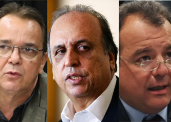 Justiça do Rio condena Cabral, Pezão e Hudson Braga por corrupção bilionária com incentivos fiscais e doações eleitorais ilegais.