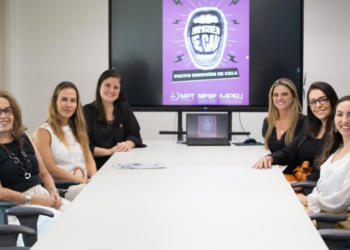 MPRJ e Vasco da Gama firmam parceria pelo “Pacto Ninguém Se Cala” para combater violência e assédio contra mulheres em estádios e eventos.