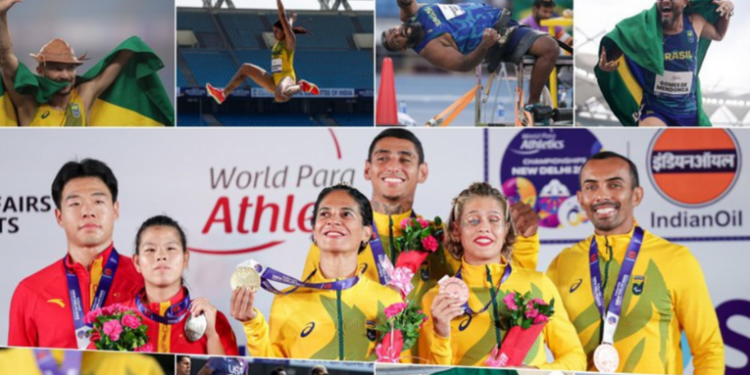 Brasil conquista o primeiro lugar no Mundial de Atletismo Paralímpico 2025, na Índia, com 15 ouros. Delegação apoiada pelo Bolsa Atleta supera China e entra para a história do esporte.