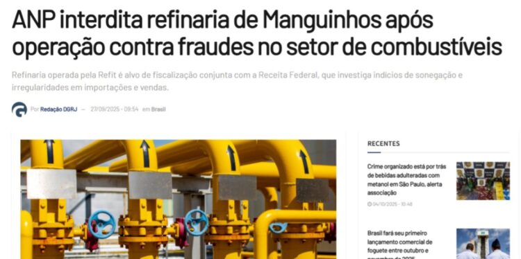 Operação Carbono Oculto expõe novo capítulo: conivência de órgãos ambientais e riscos à saúde pública