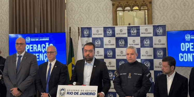 Governo classifica Operação Contenção como “divisor de águas” no enfrentamento ao crime organizado.