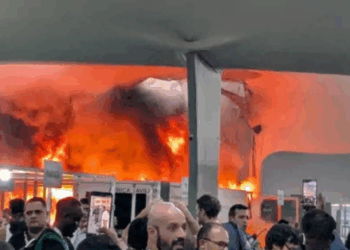 Incêndio provoca correria e evacuação na Blue Zone da COP30
