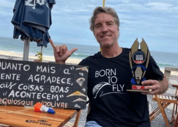 Bicampeão brasileiro de asa-delta e ex-presidente da CBVL colide durante pouso em São Conrado e não resiste aos ferimentos
