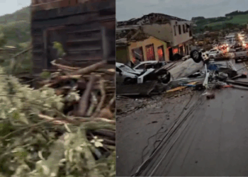 Tornado deixa seis mortos e centenas de feridos no Paraná