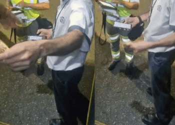 Passageiros fazem vaquinha para pagar pedágio após ônibus ser barrado na Linha Amarela, no Rio