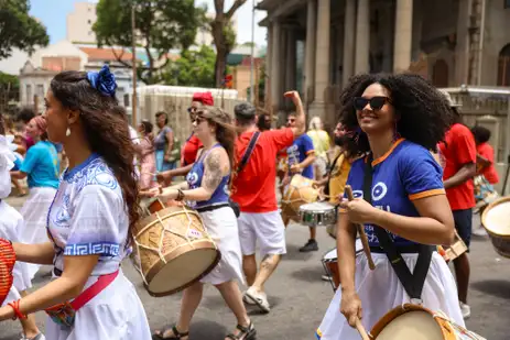 Manifestações populares no centro do Rio de Janeiro no Dia da Consciência Negra. Na foto, Cortejo da Tia Ciata - Foto: Tomaz Silva/Agência Brasil
