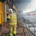 Fogo destrói pavilhão da Ceasa no Rio e mobiliza grande operação