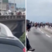 Interdição parcial na Ponte Rio-Niterói causa congestionamento em ambos os sentidos neste sábado. Pedestre foi resgatado pelos bombeiros, sem ferimentos, e trânsito é liberado após cerca de uma hora.