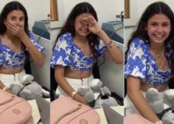 Emoção no Recife: Laís, 12, escuta a voz da mãe após cirurgia pelo SUS