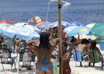 O Rio de Janeiro terá até 38°C nesta terça, mas a aproximação de frente fria traz risco de chuva forte, ventos e queda de temperatura, principalmente na região serrana.