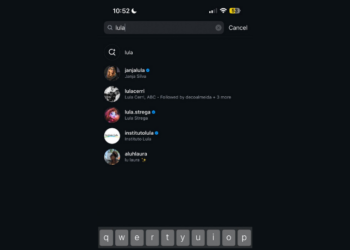 Perfis de políticos, incluindo o presidente Lula, desapareceram temporariamente das buscas do Instagram. Empresa responsável confirma falha técnica e resolução do problema.