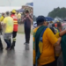 Raio atinge ato político em Brasília e deixa feridos durante chuva forte