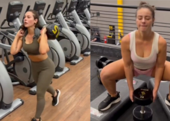 Após término, Paolla Oliveira posta vídeo de treino com mensagem motivacional