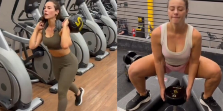 Após término, Paolla Oliveira posta vídeo de treino com mensagem motivacional