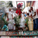 Bloco do Saci realiza lavagem da Escadaria Baden Powell em Copacabana, homenageando São Sebastião e Oxóssi. Evento inclui cortejo, samba-enredo e participação do público.