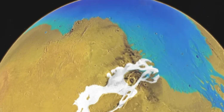 Estudo revela que Marte foi um planeta azul há cerca de 3 bilhões de anos.