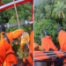 Homem de 52 anos é resgatado pelo Corpo de Bombeiros após quase 24 horas aguardando socorro em área de floresta entre Petrópolis e Duque de Caxias, na Região Serrana do Rio.