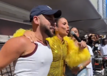 Ivete Sangalo se apresenta pela primeira vez puxando um trio elétrico no carnaval carioca, à frente do megabloco SeráQAbre?, emocionando foliões e homenageando Preta Gil.