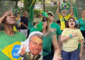 Apoiadores de Jair Bolsonaro realizaram o “Bloco da Anistia” em Belo Horizonte, defendendo anistia aos condenados de 8 de janeiro e criticando o STF durante o Carnaval.