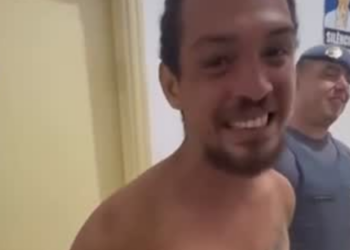Homem detido em São Paulo elogia policiais durante prisão e vídeo ganha repercussão