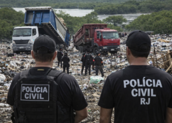 Polícia faz operação contra esquema de lixo clandestino ligado ao crime organizado