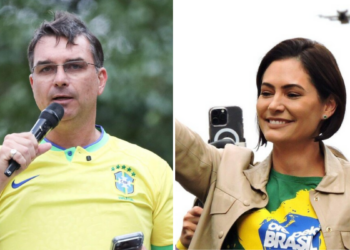 STF autoriza prisão domiciliar de Jair Bolsonaro por 90 dias após problemas de saúde. Decisão gera reações de Michelle e Flávio Bolsonaro.