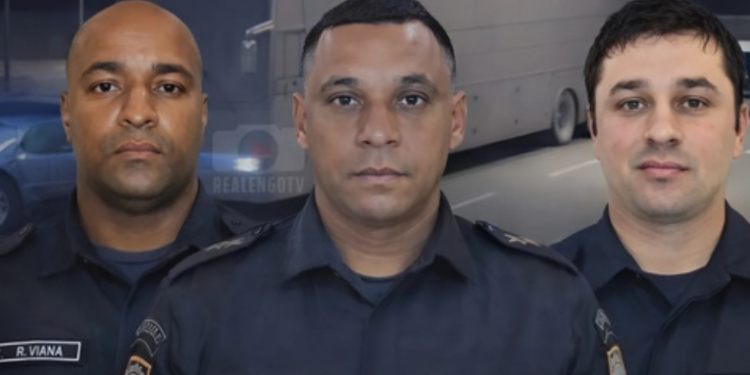 Três policiais militares são presos suspeitos de roubar celulares durante abordagem a ônibus no Arco Metropolitano