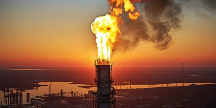 Tensão no Golfo pressiona mercado global de petróleo e gás natural liquefeito.