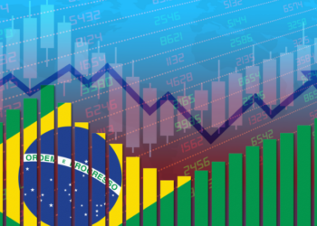 O PIB do Brasil cresceu 2,3% em 2025, alcançando R$ 12,7 trilhões e recorde histórico per capita. Agropecuária, serviços e indústria lideraram o crescimento, apesar da política monetária restritiva.