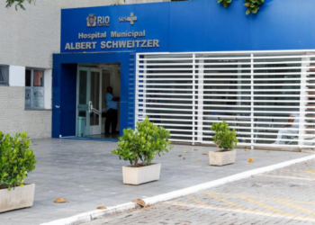 Princípio de incêndio mobilizou bombeiros no Hospital Albert Schweitzer, em Realengo