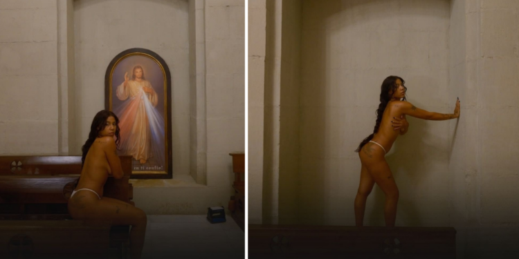 A rapper Tokischa foi denunciada na Espanha após gravar imagens em uma basílica. Caso reacende debate sobre liberdade artística e respeito religioso.