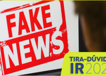Período do Imposto de Renda aumenta circulação de fake news e golpes digitais; Receita Federal alerta sobre informações falsas e canais oficiais.