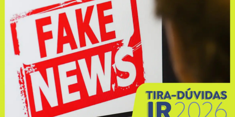 Período do Imposto de Renda aumenta circulação de fake news e golpes digitais; Receita Federal alerta sobre informações falsas e canais oficiais.