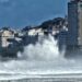 Ressaca no Rio de Janeiro provoca ondas de até 3 metros; quiosque no Leblon é atingido e autoridades mantêm alerta no litoral.