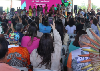 Conflito aconteceu durante encontro cultural em território indígena de Aracruz.