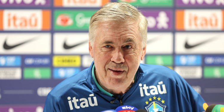 Carlo Ancelotti divulga convocação do Brasil para a Copa do Mundo 2026 no Rio. Lista final tem 26 nomes e inclui preparação com amistosos.